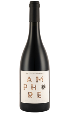 Amphore rouge gamay domaine de prapin coteaux du lyonnais
