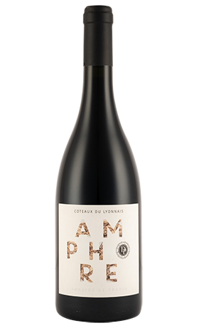 Amphore rouge gamay domaine de prapin coteaux du lyonnais