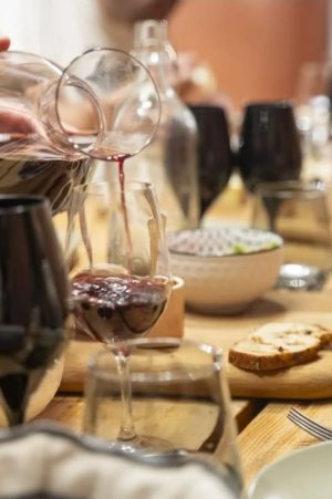 Dégustation sensorielle avec les cours d'oenologie de Magali
